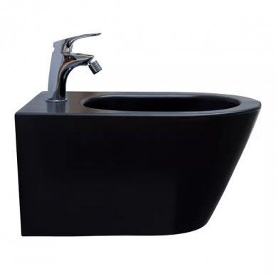 Подвесное биде Aquanet Lake-B2 (00316464) чёрное матовое 7