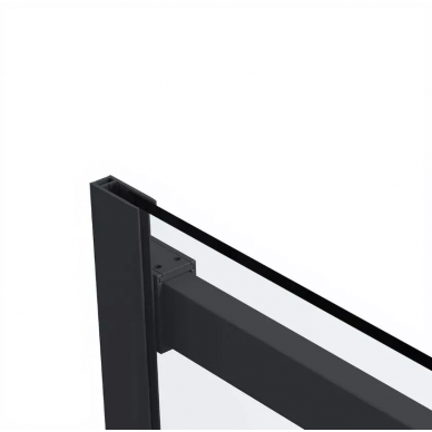 Душевой уголок Vincea Como Soft (VSR-1CS9015CLB) 150х90х195 см, профиль черный/стекло прозрачное 5