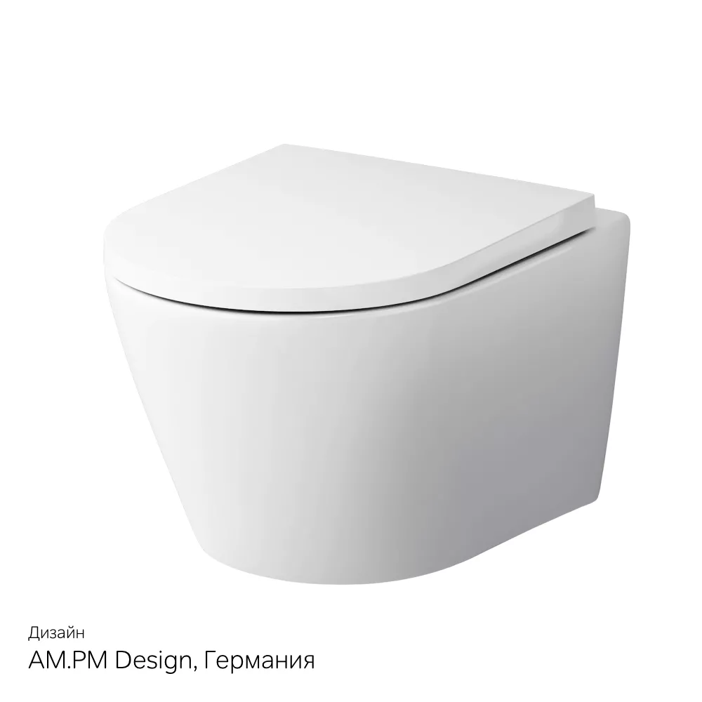 Подвесной Унитаз Am Pm Awe Flashclean Купить