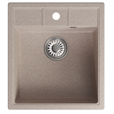 Мойка кухонная Mixline ML-GM28 (552094) песочная 5