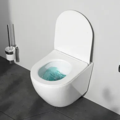 Унитаз подвесной AM.PM Like AquaSpin (C801900SC) безободковый, с микролифтом 9