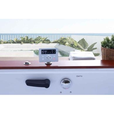 Акриловая ванна Gemy G9052 II K L 186х151 см, левая, с гидромассажем и мультимедиа 5