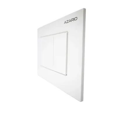 Смывная клавиша Azario New-TS AZ-ABS-001-W механическая, белая 1