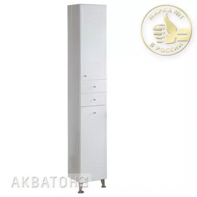 Пенал Акватон Домус с бельевой корзиной 0