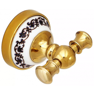 Крючок Fixsen Bogema Gold (FX-78505AG) золотой, двойной 0