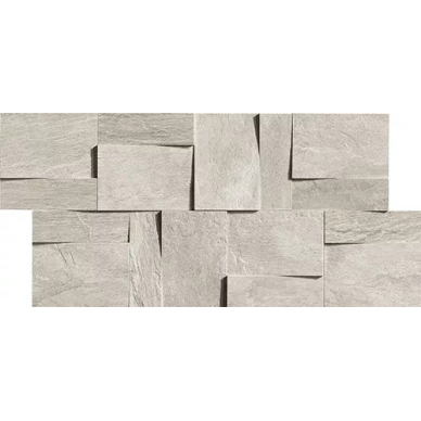 739372 Ardoise Modulo Muretto 3d Gris 30x30 0