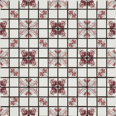 19042 D.BELCASTER RED 30X30 0