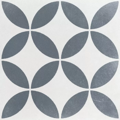 24765 HAVANA WHITE PETALS 22.3X22.3 0