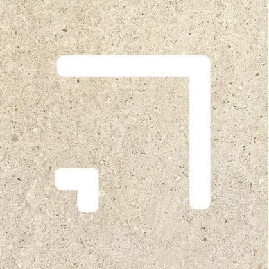 Concept Beige Solid 2cm Rej Ang 25x25 0
