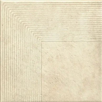 Scandiano Beige Ступень угловая структурная 30х30 0
