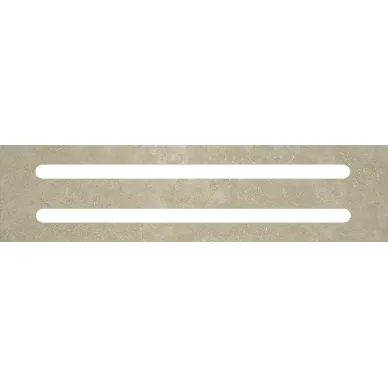 Sybarum Beige Solid 2cm Rej 24.5x99.55 0
