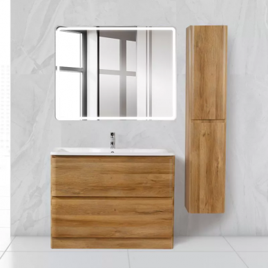 Тумба для ванной Belbagno Albano (ALBANO-1000-2C-PIA-RR) (100 см) напольная, Rovere Rustico 7