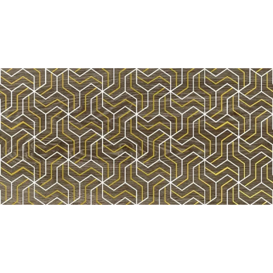 Декор Genesis Fractal коричневый 30х60 0