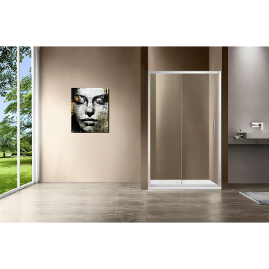 Душевая дверь Vincea Garda (VDS-1G115CL) 115x190 см, профиль хром/стекло прозрачное 5