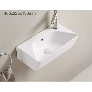 Раковина CeramaLux N (78578L) (40x22.5 см) левая 0