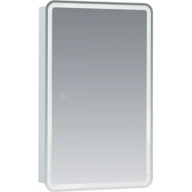 Зеркальный шкаф Aquanet Оптима 50 (00311859) с LED подсветкой 0