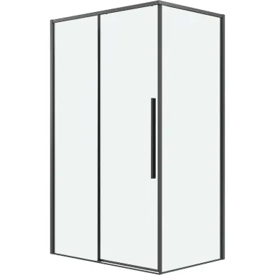 Душевой уголок Grossman Galaxy 130x70х195 см, стекло прозрачное/профиль графит сатин 0