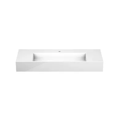 Burgbad Crono Раковина 121x50 см, 1 отв., цвет: белый MWDU121C0001*1 6