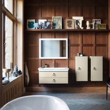 Duravit White Tulip Раковина накладная 105х49см, с переливом, без отв., WonderGliss, цвет: белый	 23631000601 7