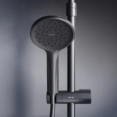 Душевая система Am.Pm Crave F079C922 чёрная матовая 4