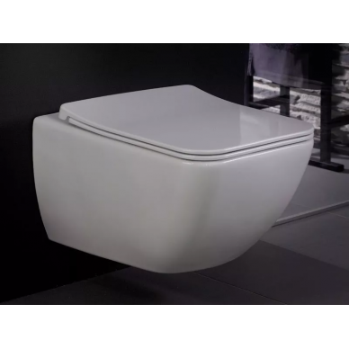 Унитаз подвесной Villeroy & Boch Venticello DirectFlush (4611RLR1) микролифт SlimSeat Line 5