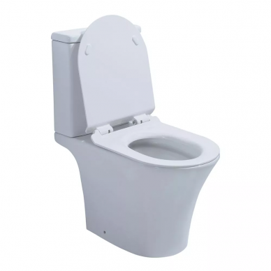 Унитаз напольный Orans Ceramic (OLS-WM9907) безободковый с микролифтом 5