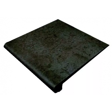 Ступень фронтальная Rounded Stair-tread Antracite 33*33 0