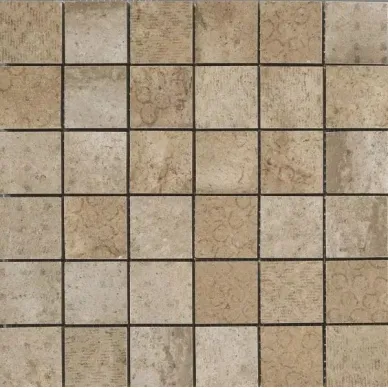 1046899 RIABITA MOSAICO FABRIC MIX NATURAL (5x5) 30x30 0