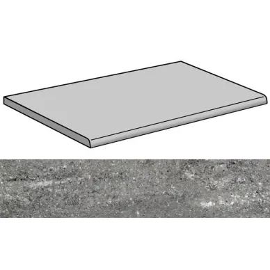 Vulcania Domotec Antracita Estruc.Peldano-60 29.75x59.55 0