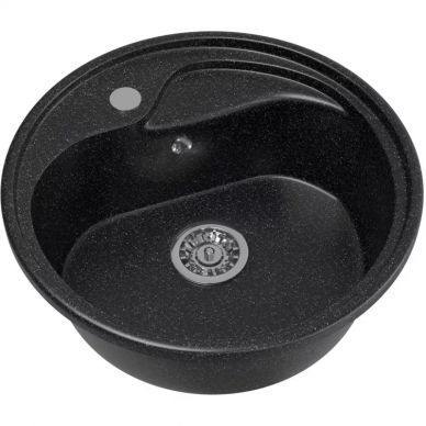 Мойка кухонная Mixline ML-GM10	(525062) черный 5