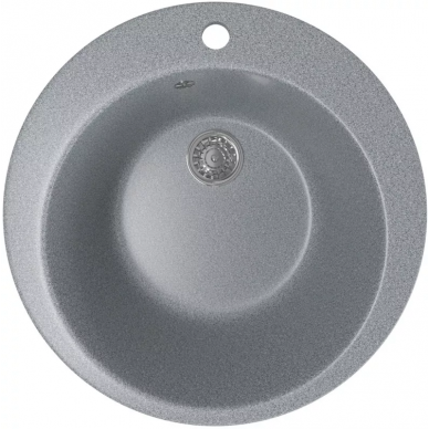 Мойка кухонная Mixline ML-GM13 (525087) темно-серая 0