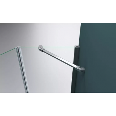 Душевой уголок BelBagno Kraft (KRAFT-P-1-100-C-Cr-R) 100х100 см, прозрачное стекло 6