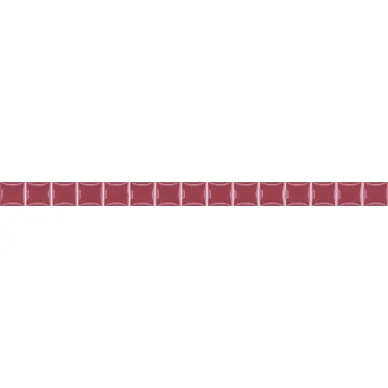 Бордюр Stripes бусинка бордовый 1,3х20 0