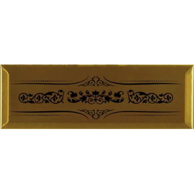 Decor Versalles Gold Negro 10X30 0
