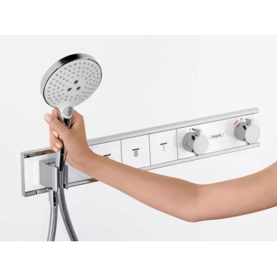 Термостат для душа Hansgrohe RainSelect (15382700) белый матовый 5