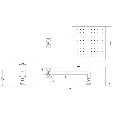 Верхний душ Gessi Shower (47368-031) 1