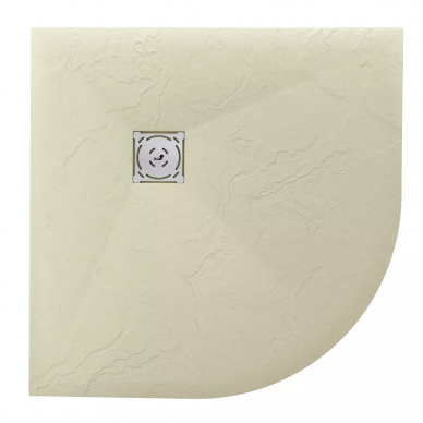 Поддон для душа RGW STone Tray ST/R-0099Be (16153099-03) 90х90х2,5 см, слоновая кость 4