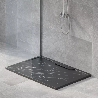 Поддон для душа RGW Stone Tray STE MB (52342910-14) черный мрамор 2