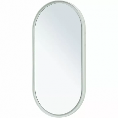 Зеркало Allen Brau Infinity 50 (1.21016.WT) с подсветкой и сенсорным выключателем, белое 7