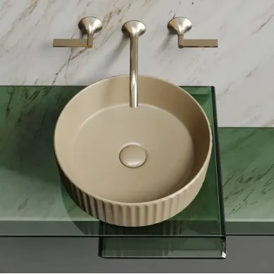 Раковина накладная Ceramicanova Element (CN6057MC) (36 см) капучино матовый 5