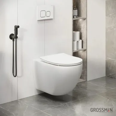 Инсталляция для подвесного унитаза Grossman 900.K31.01.000+клавиша 700.K31.02.000.000+унитаз GR-4411S 13