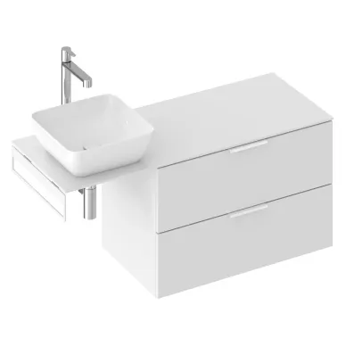 Тумба для ванной Ravak Comfort II SD 800 X000001819 подвесная, белая 5
