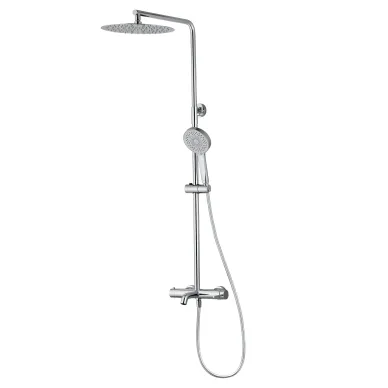 Душевая система Wonzon & Woghand Stick WW-88739017-CR с изливом, хром 0