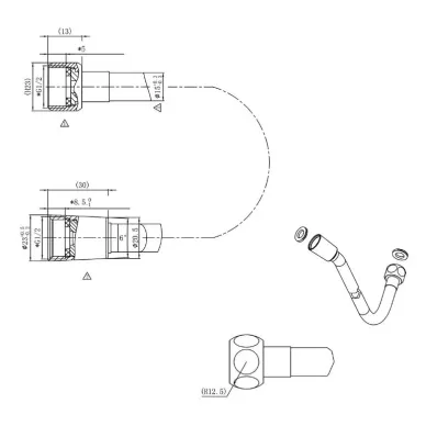 Душевая система Vincea Inspire VSFW-433TI1RGM встраиваемая термостатическая, трехрежимный, вороненая сталь 10