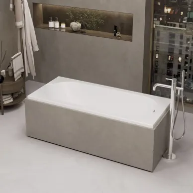 Акриловая ванна Alba Spa Supreme ВПР041000100 180x80, белая 1