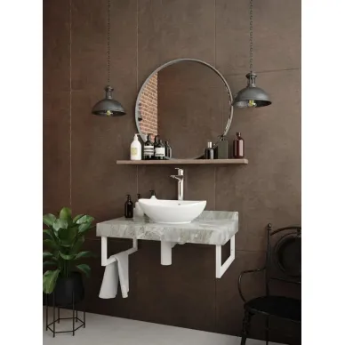 Кронштейн для раковины Teymi Helmi T159902 2 шт, белый матовый 6