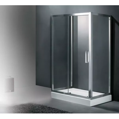Душевой уголок Cezares Porta AH12 (140x80) прозрачное стекло 1