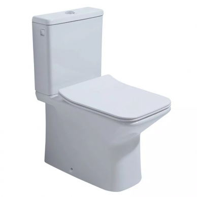 Унитаз напольный Orans Ceramic (OLS-WM9904) безободковый с микролифтом 0