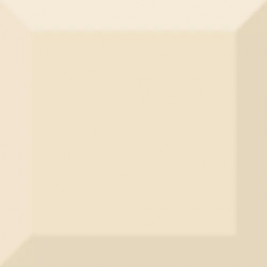 Monocolor Crema Biselado Brillo 10x10 0