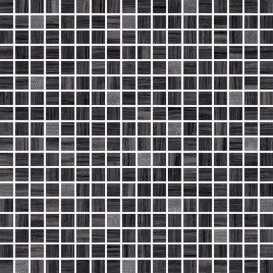 59218 Mos.1,5x1,5 Black Sat.con Platino 30x30 0